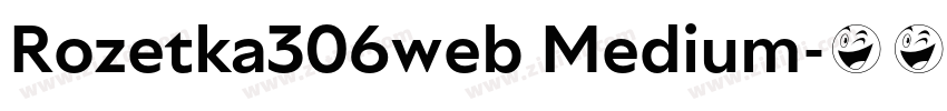 Rozetka306web Medium字体转换 Rozetka306web Medium字体转换